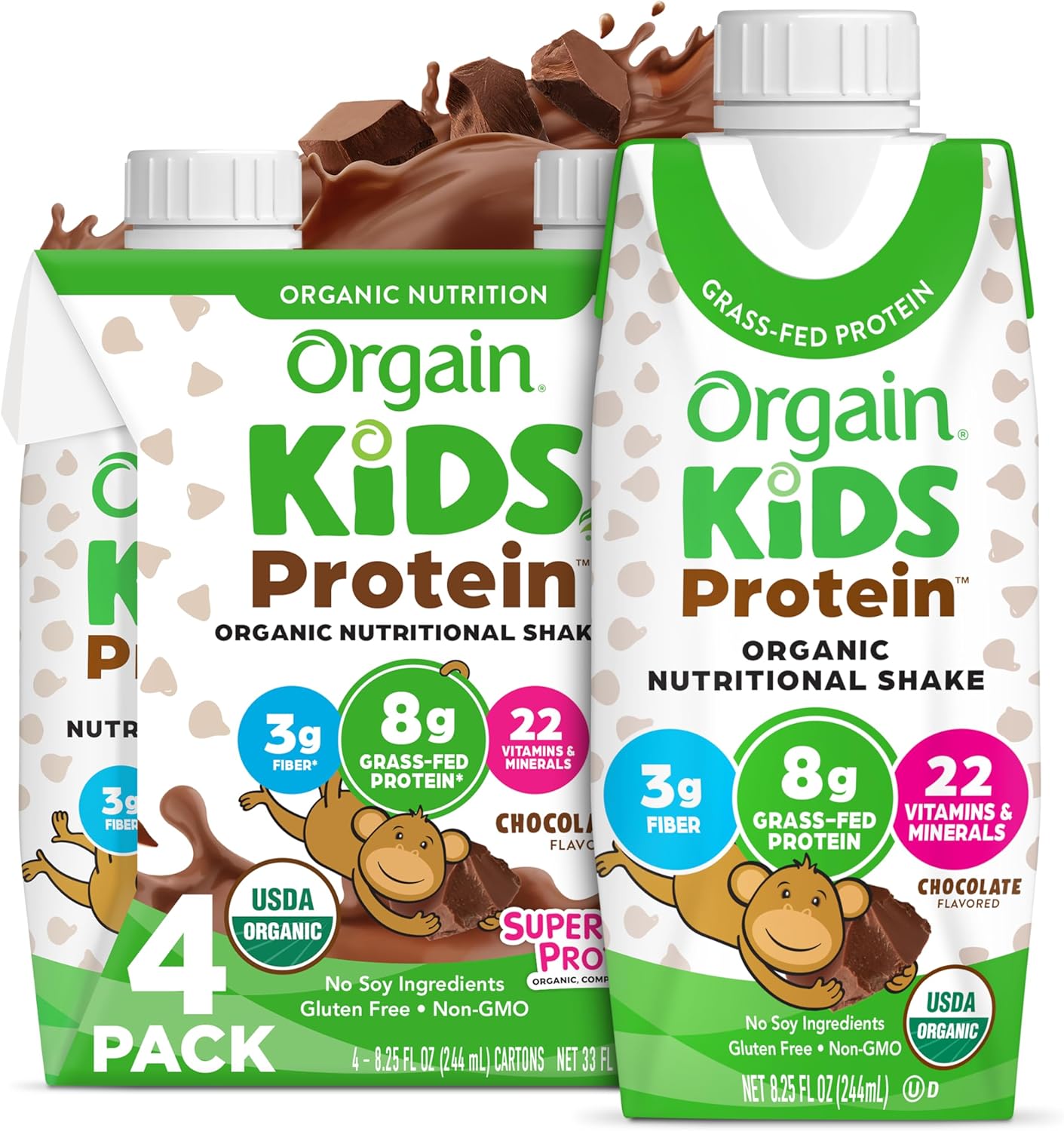 Orgain Organic Kids Protein Nutritional Shake