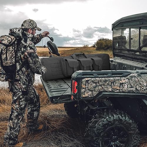 Miniatura 2 de Magshion 36404247 Inch Soft Gun Case for Rifles, Double Shotgun Case for Hunting and Shooting Range, Long Rifle Backpack wStrap, Lockable