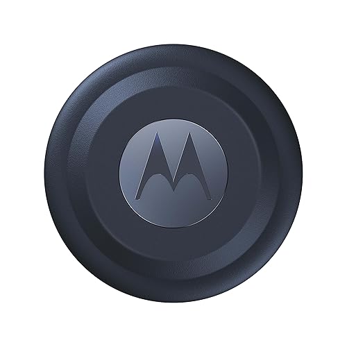 MOTOROLA Moto Tag, tracker Bluetooth + UWB, protezione IP67, Google Trova il mio dispositivo, durata della batteria fino a un anno, batteria sostituibile, Starlight Blue