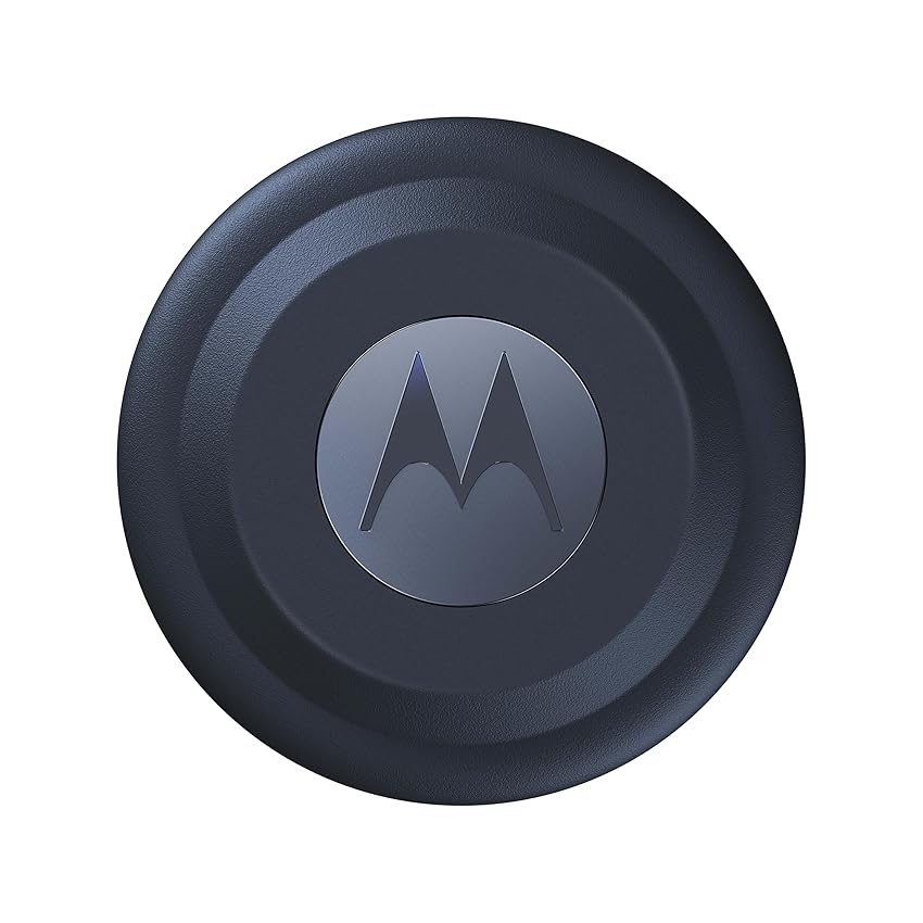 MOTOROLA Moto Tag, tracker Bluetooth + UWB, protezione IP67, Google Trova il mio dispositivo, durata della batteria fino a un anno, batteria sostituibile, Starlight Blue
