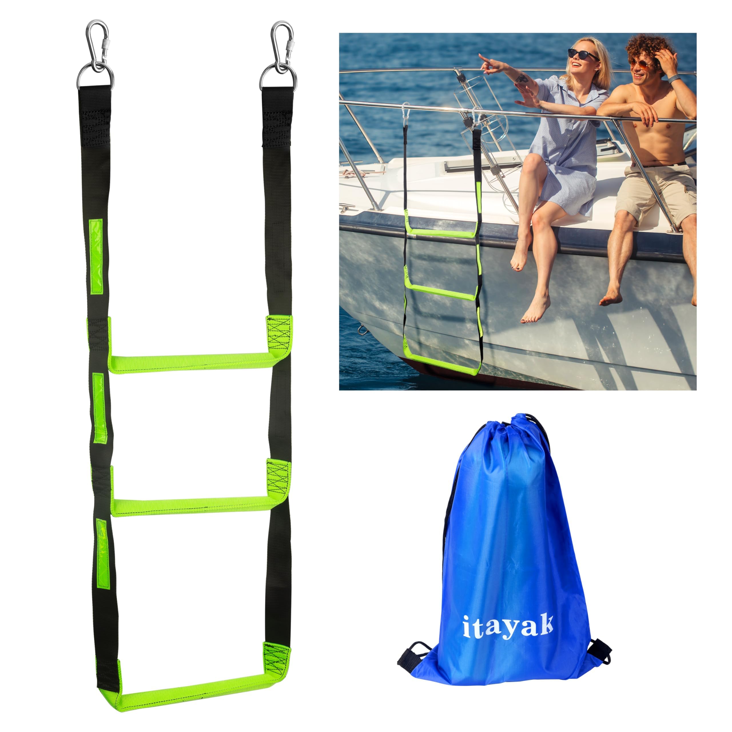 Photo 1 of itayak 3-Step Boat Rope Ladder