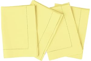 Elegant Dining with Comfort Using Solino Home's Yellow Linen Napkins