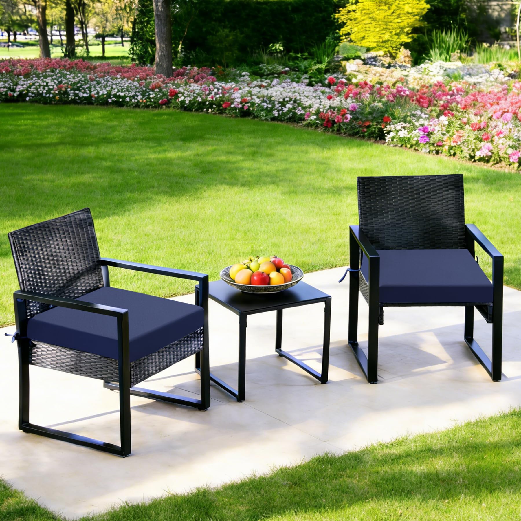 Best Patio Chair Cushions for 2026: 5 Vetted Picks 6 Zonamat Outdoor Chair Cushions Set of 2, 19x19x3 Inch Waterproof & Fade Resistan - product photo