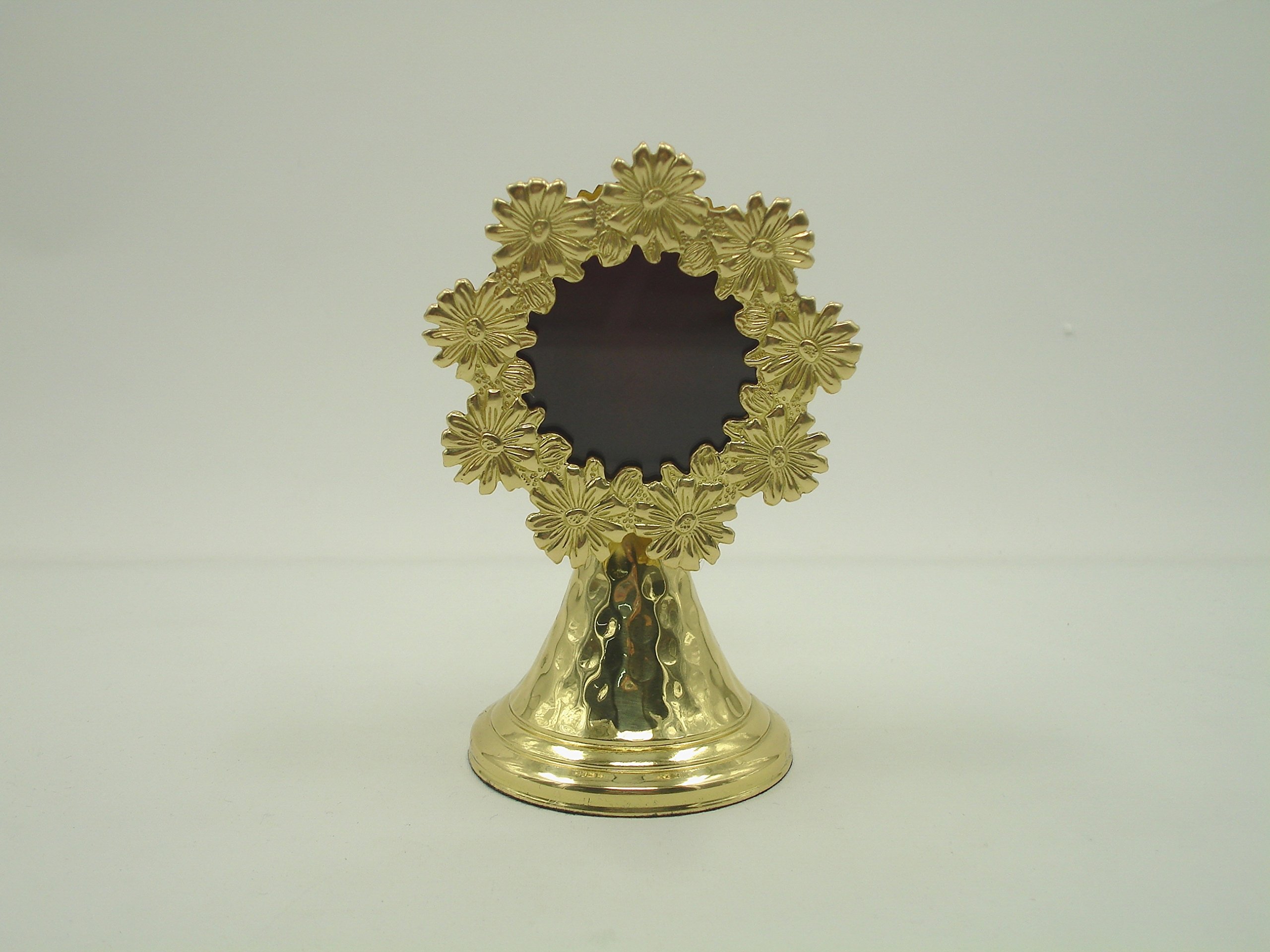 Religious Gift 5" H Brass Monstrance Reliquary Commuion Host Case Altar for Church or Home X32-1. Our Company Have 105 Kinds of Monstrance Reliquary for Your Choice.