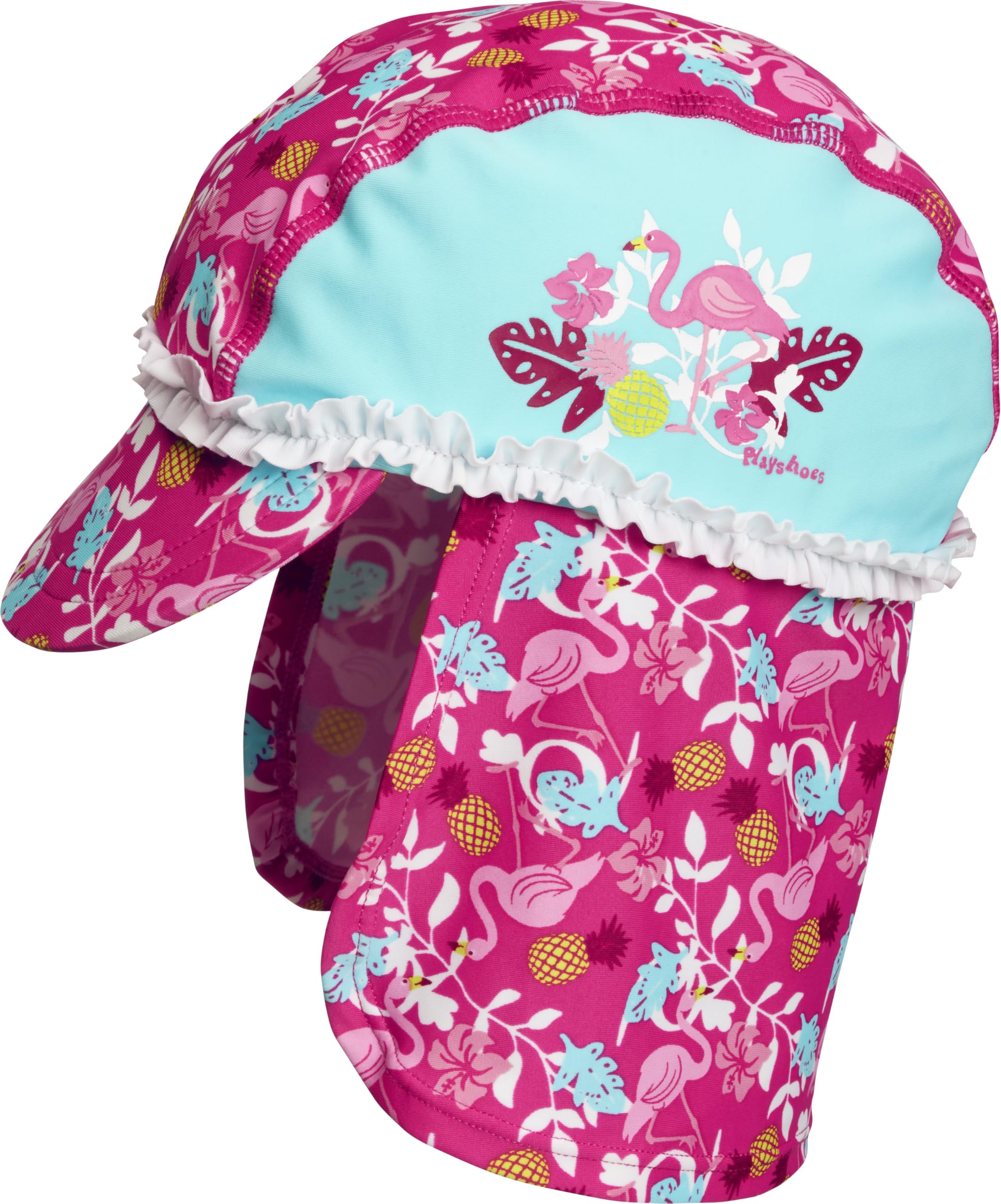 Playshoes Badekappe Kopfbedeckung Unisex Kinder,Flamingo,51