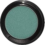 Pure Ziva Teal Jewel Shimmering Green Emerald Forest Pressed Powder Single Vegan Eyeshadow; Talc, Paraben & Cruelty Free