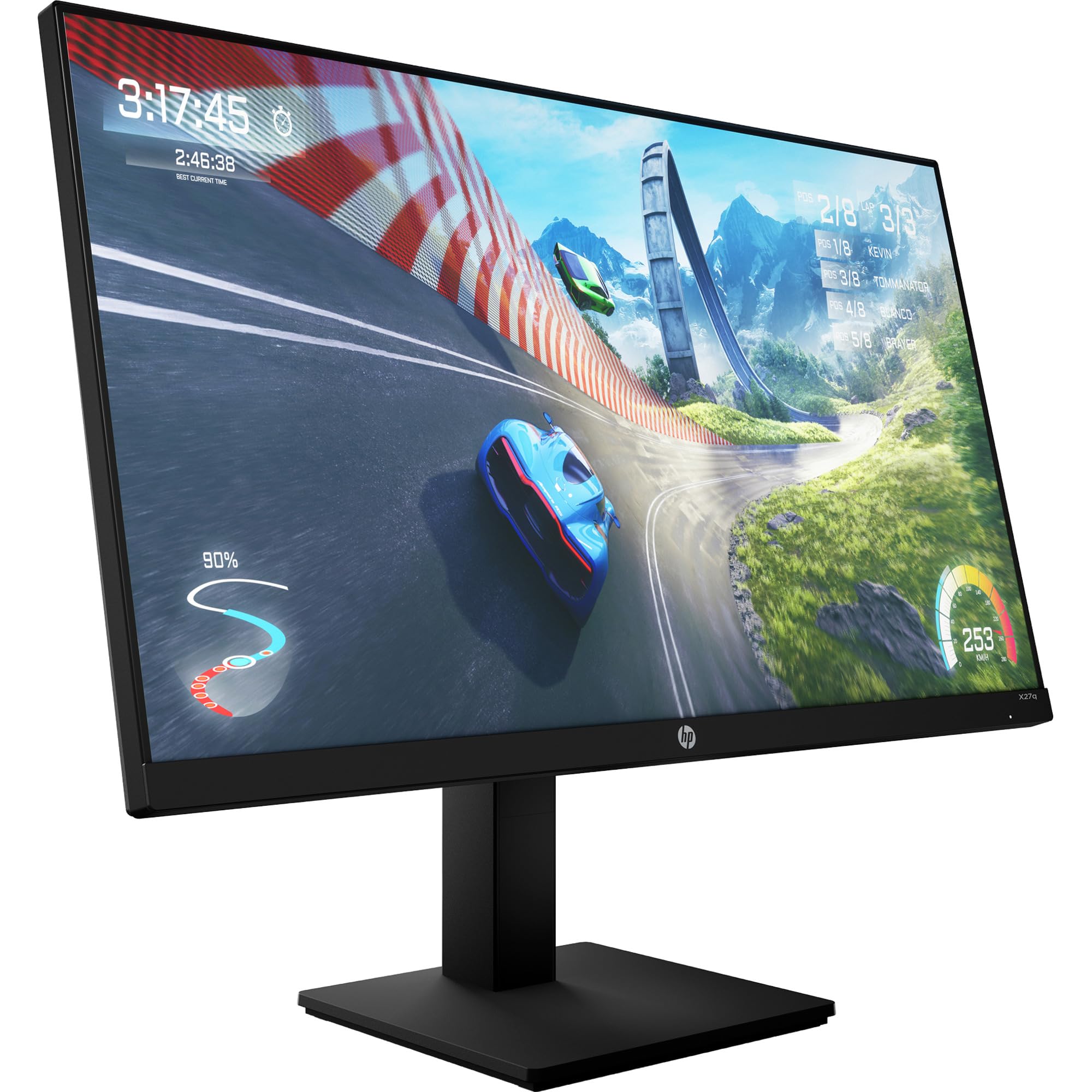 HP X27Q IPS WQHD 165Hz ゲーミングモニター HP X27q QHD Oyun Monitörü 68,6 cm 27 inç IPS QHD 165 Hz 1ms HDMI