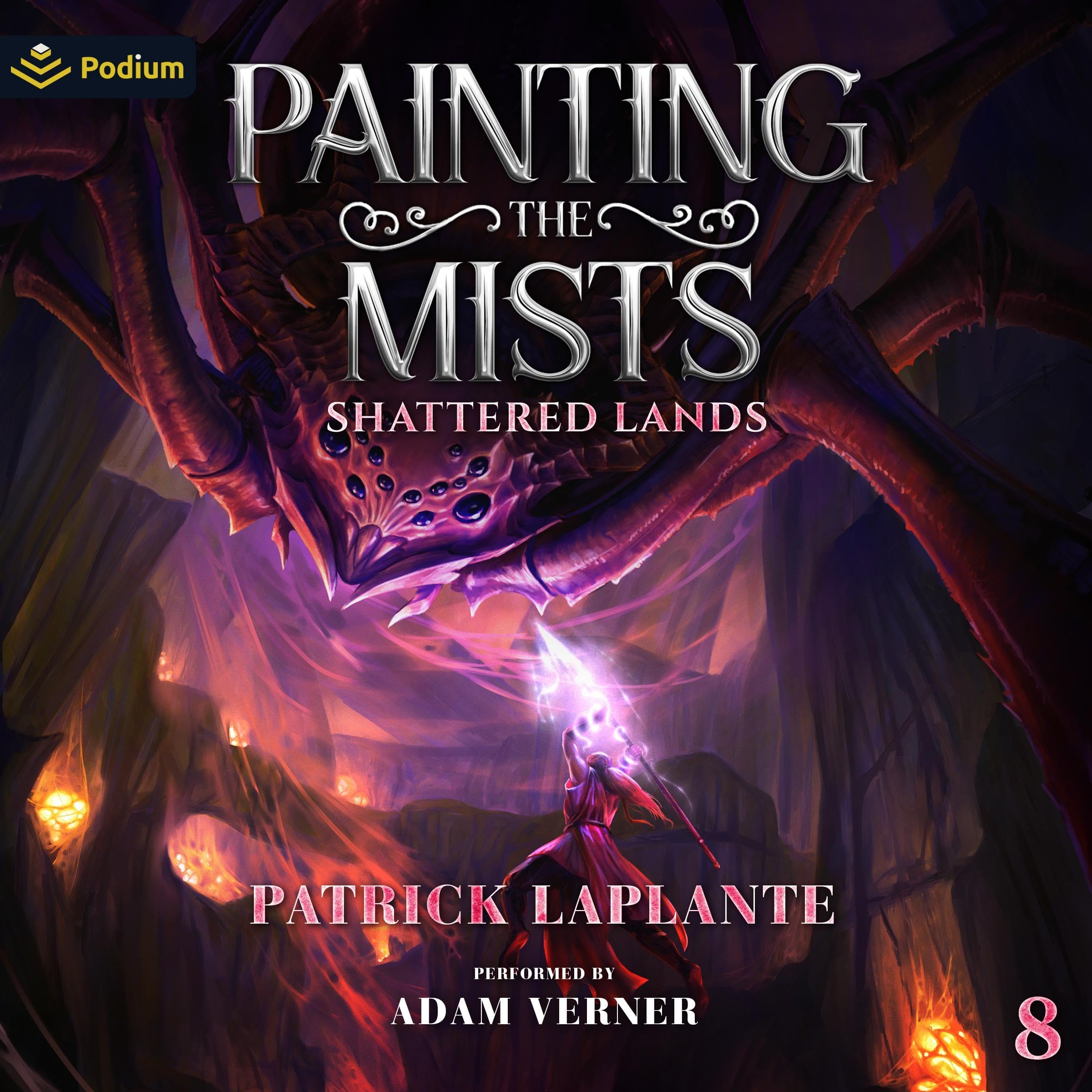 Cover art for Shattered Lands: Painting the Mists, Book 8