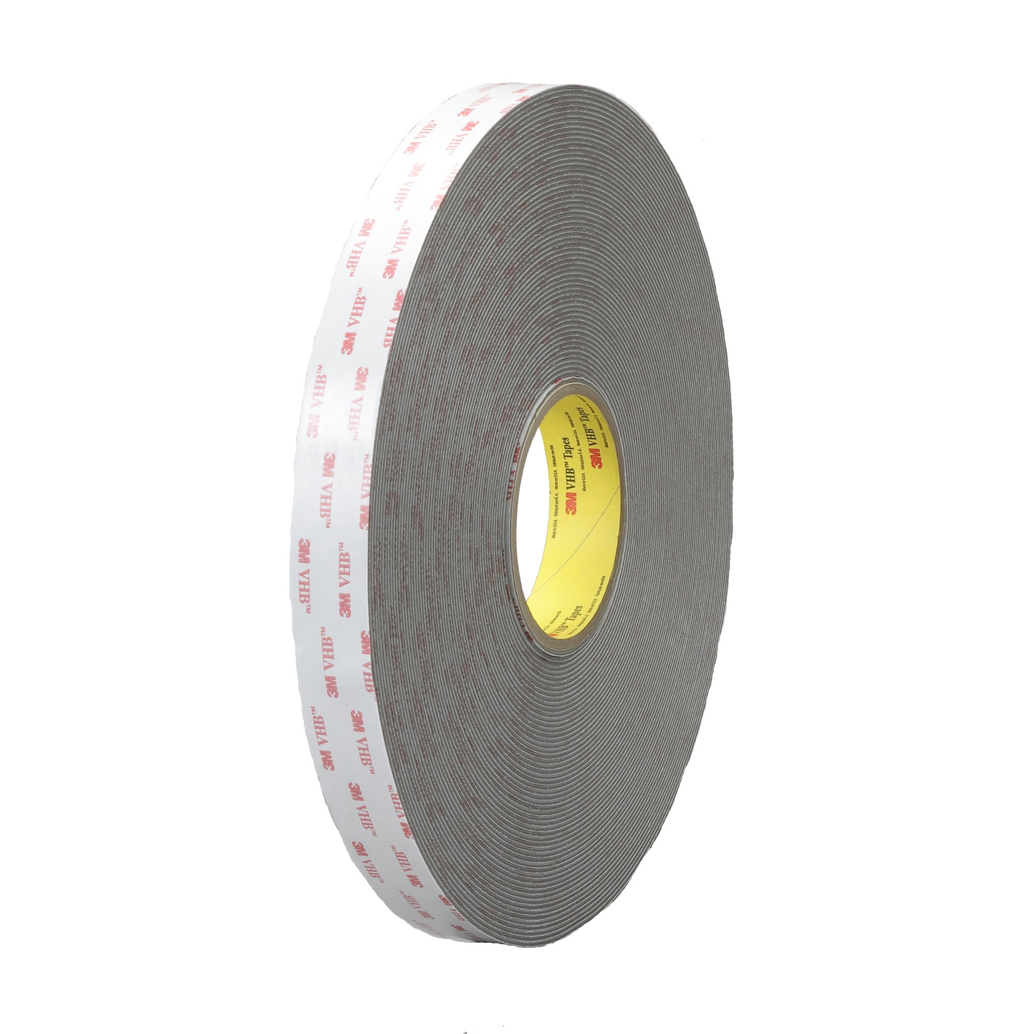 3M VHB Tape 4956, Gray, 3/4 in x 36 yd, 62 mil, 12 Rolls per case