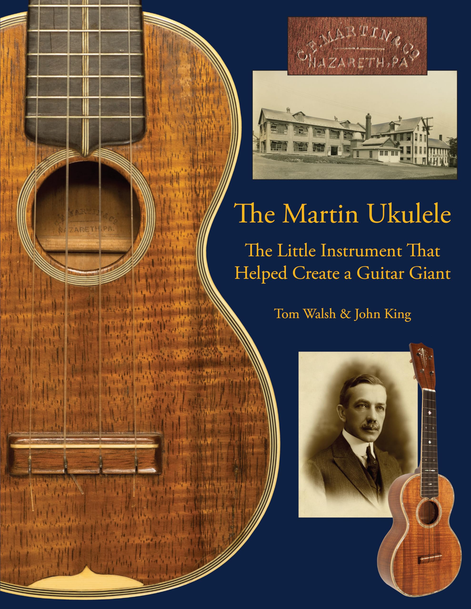 Martin Ukulele livre histoire de l'instrument culte de la marque de guitare
