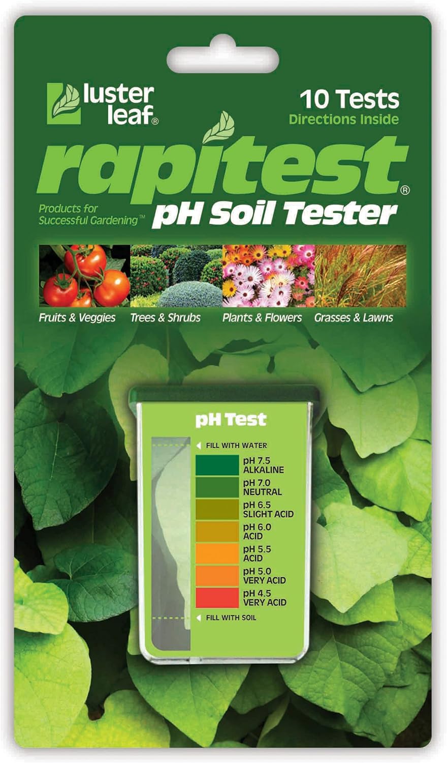 Luster Leaf 1612 Rapitest pH Soil Tester Amazon.co.uk Garden