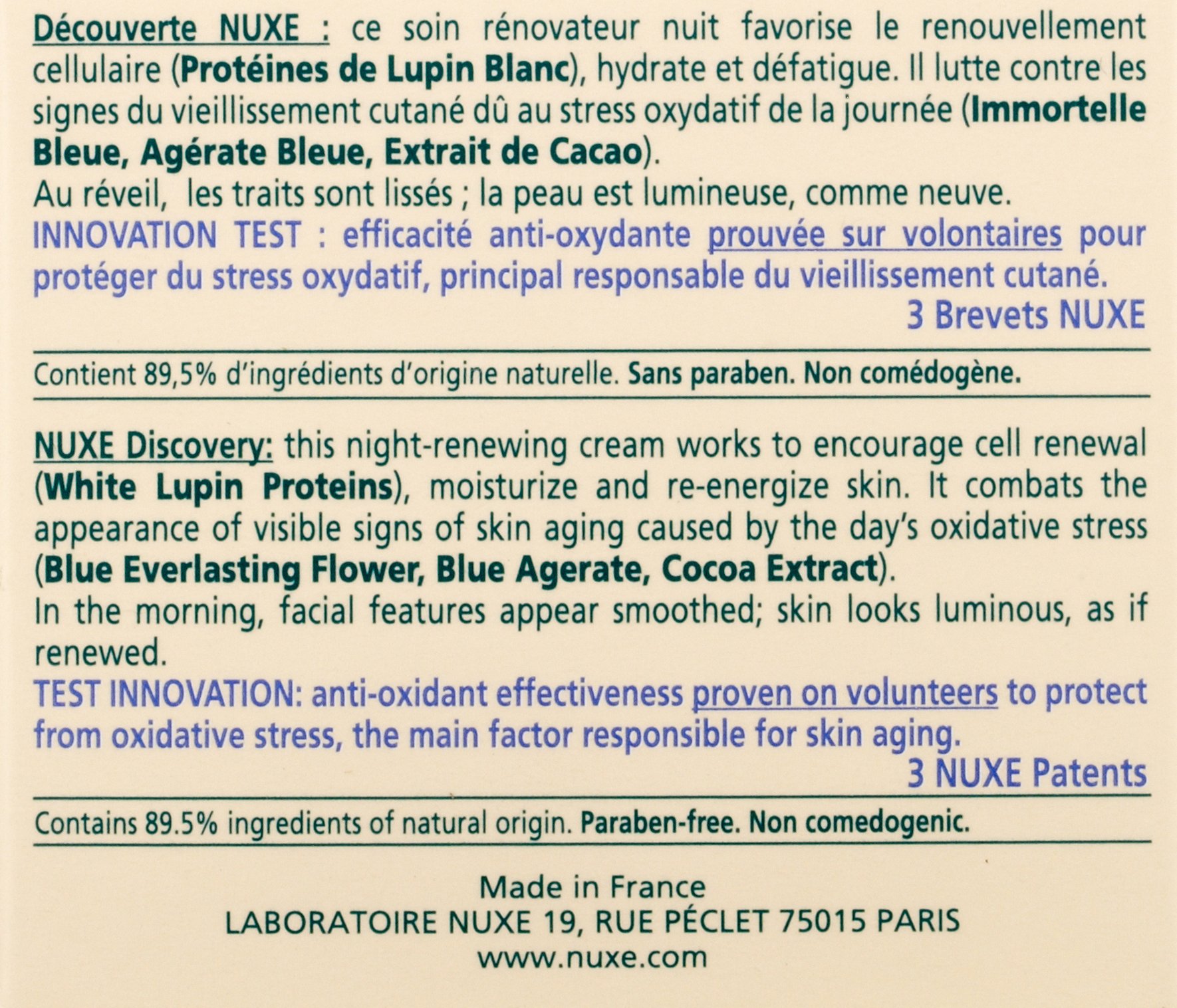 Nuxe Creme Prodigieuse Moisturizing Night Cream - 50 ml