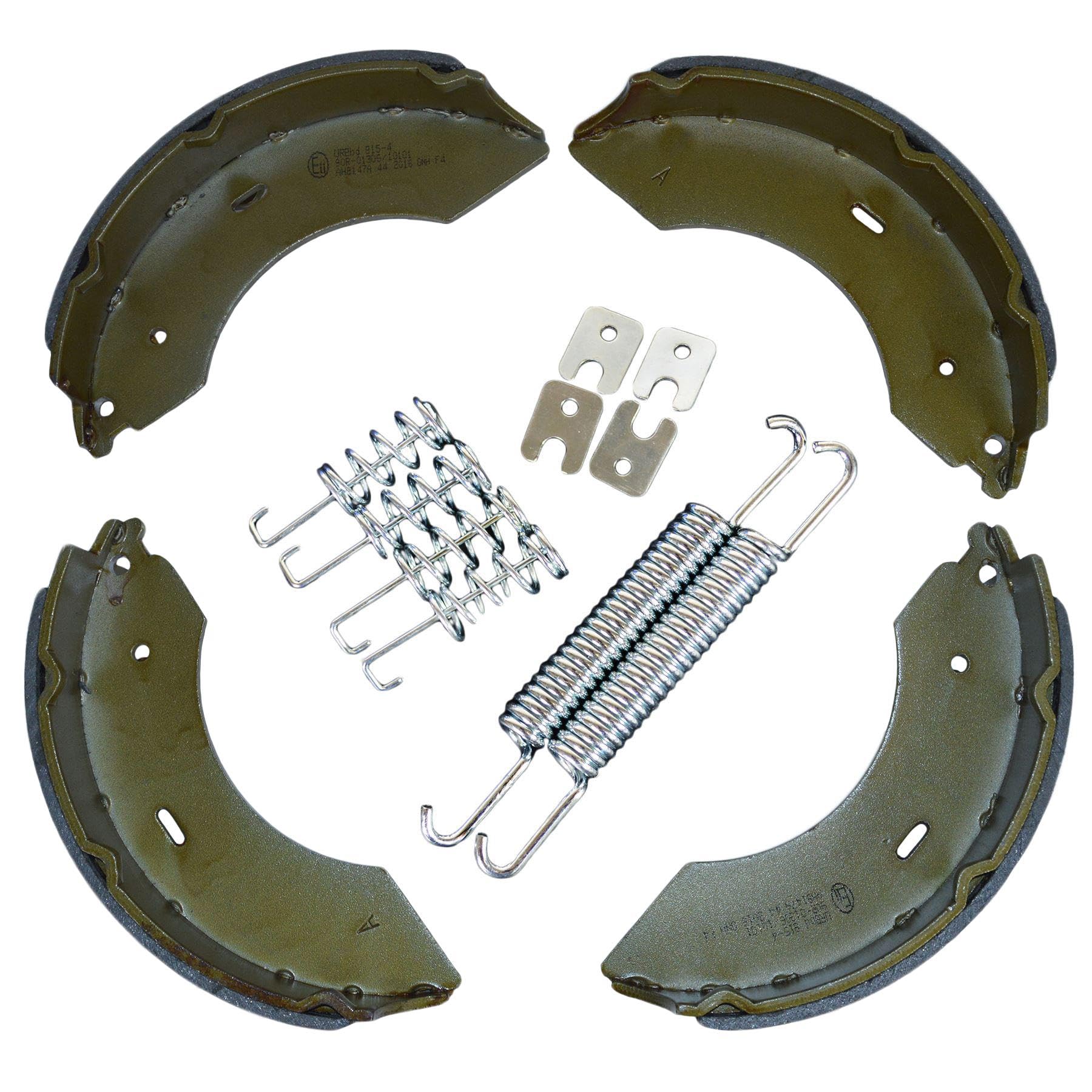 AB Tools-URB zestaw wymiennych butów hamulcowych do przyczepy 230 mm x 60 mm 1800 kg oś ALKO