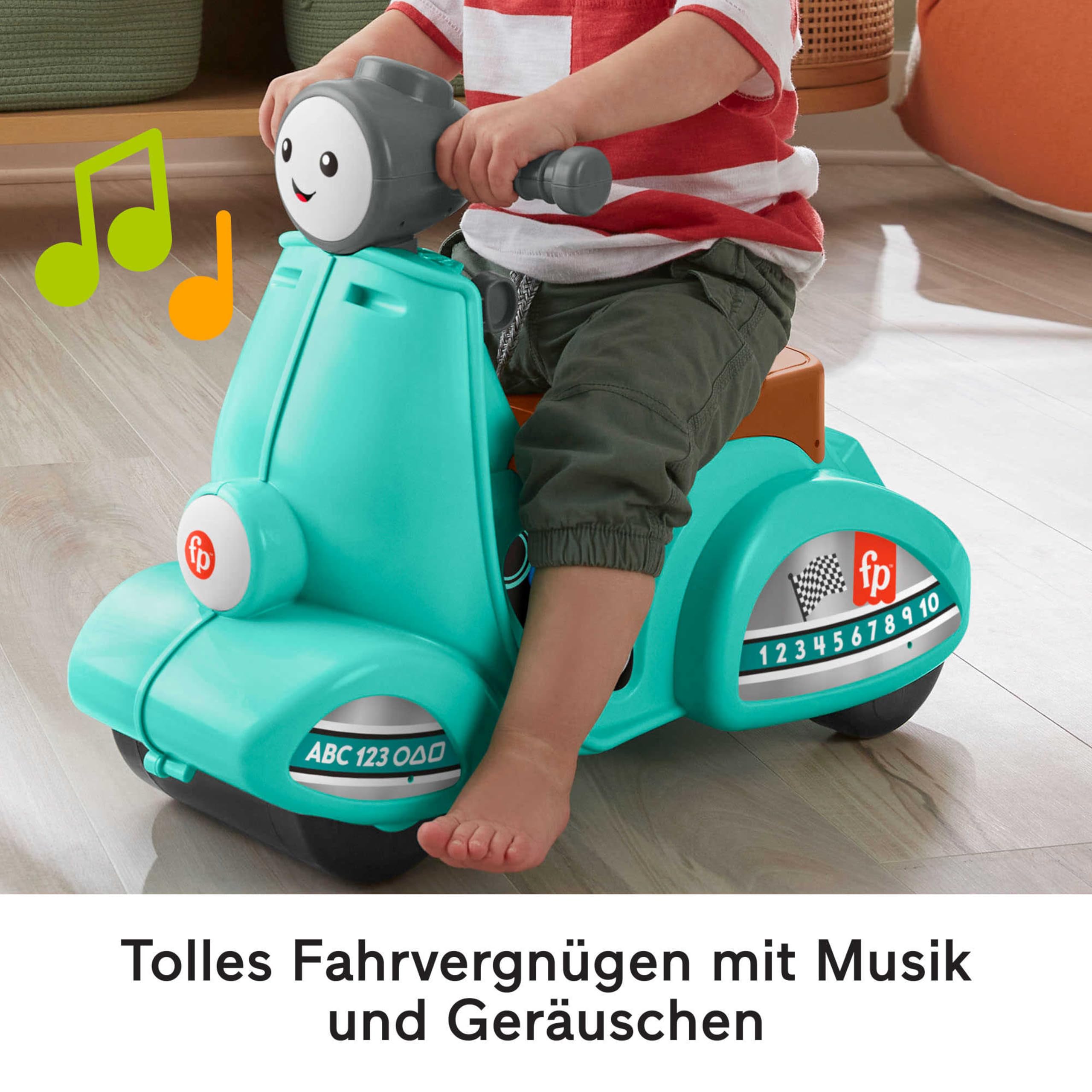 Fisher-Price Laugh & Learn-Roller zum Aufsitzen, mehrsprachig