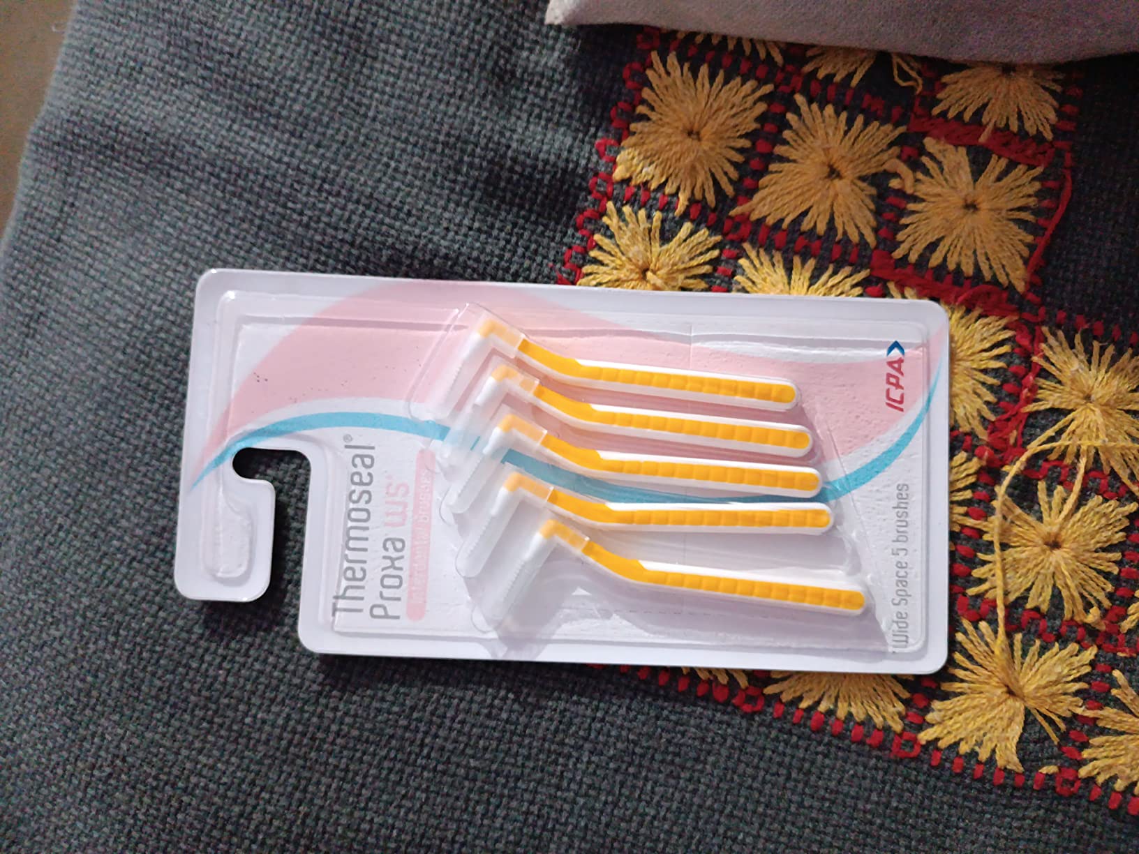 ICPA Thermoseal Proxa Wide Space (Ws) Brush (Pack of 5) for adults