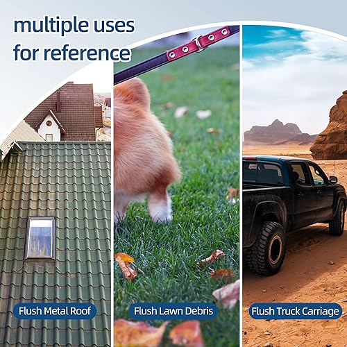 Miniatura 3 de Accesorio para lavadora a presión del tren de rodaje, escoba de agua de 16 pulgadas, accesorios de lavadora eléctrica con 4 boquillas, 3 varitas de