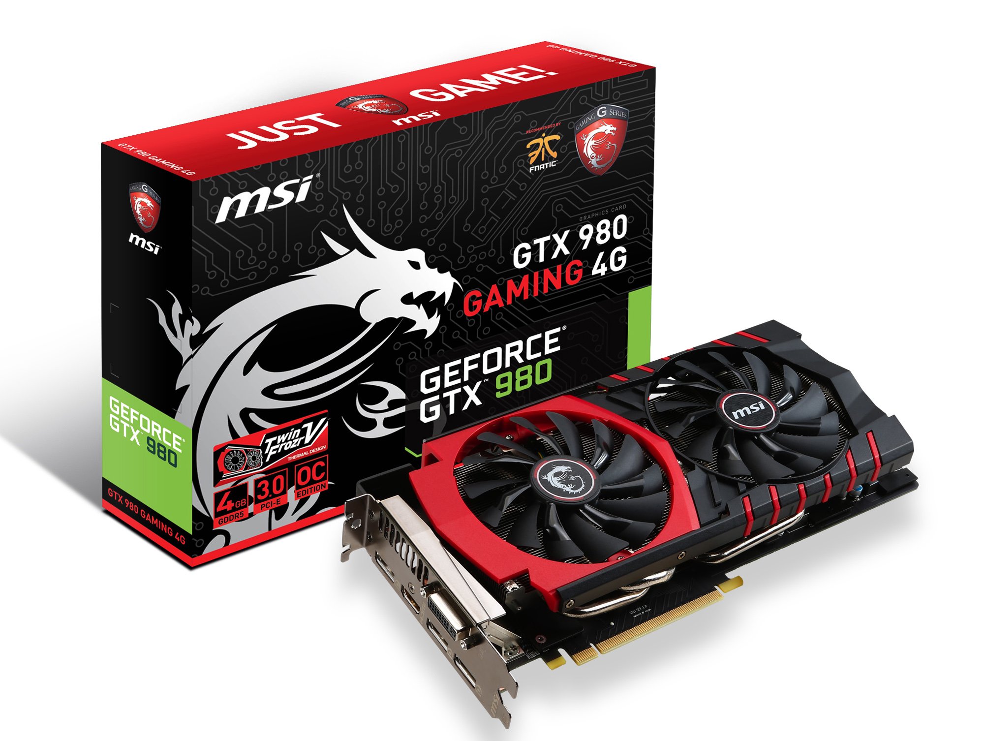 MSI GTX 980 GAMING 4G グラフィックスボード VD5504 GTX 980 GAMING 4G