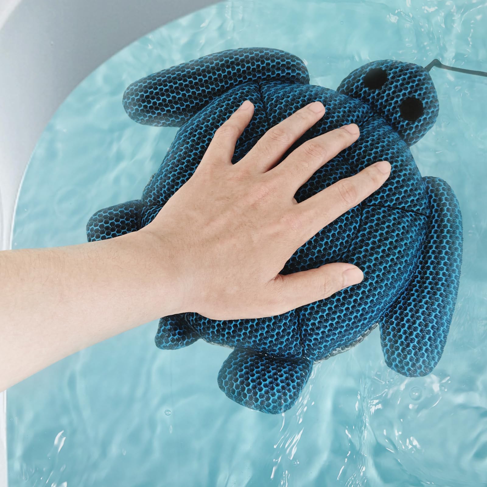 Esponja Absorbente Aceite, 2 piezas Turtle Hot Tub Scum Absorber, Reutilizable Esponja de Espuma, Accesorios Piscina limpieza, Bola Absorbente de Aceite para jacuzzis, Spa, bañeras de hidromasaje