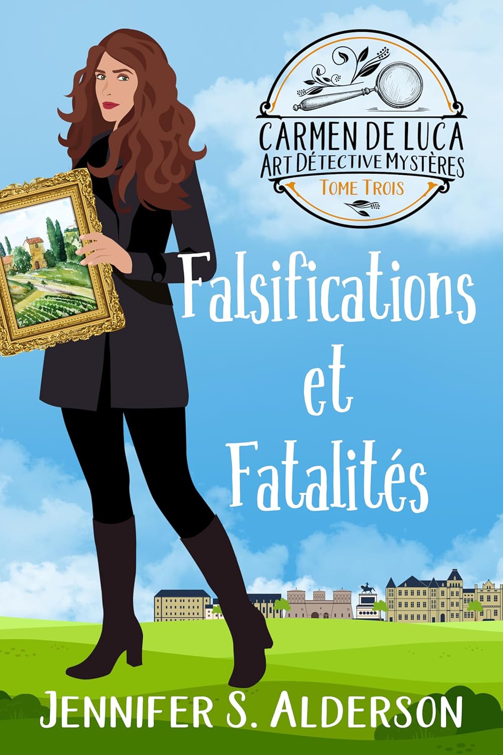 Falsifications et Fatalités (Carmen De Luca Art Détective Mystères t. 3) - Jennifer S. Alderson (2024)