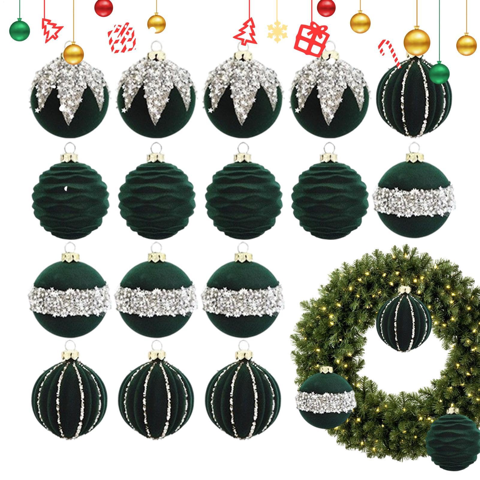 De Esferas De Navidad 16 Piezas De Bolas Irrompibles Para Decoración