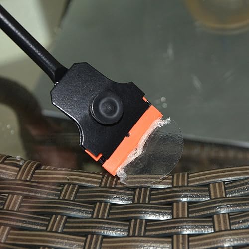 Miniatura 3 de FOSHIO Espátula para mano de 12" de largo con borde plástico doble extra. Hojas de repuesto para la espátula u hojas de espátula de acero al carbono