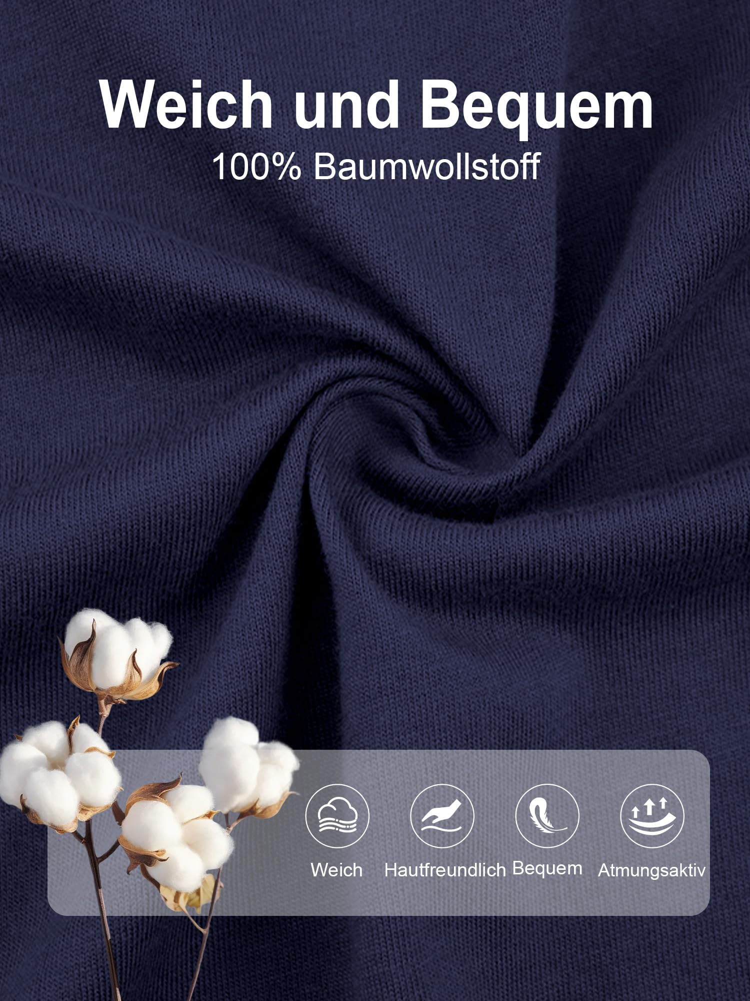 Herren Bademantel 100% Baumwolle Kurzarm Sommer Leicht mit Taschen