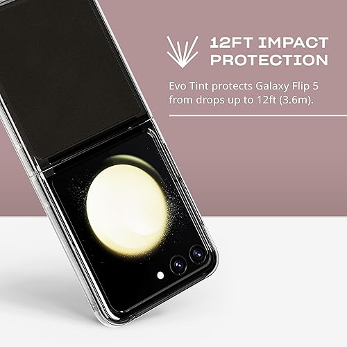 Miniatura 4 de Tech21 Funda EvoTint para Samsung Galaxy Z Flip5 - Protección contra impactos - ceniza