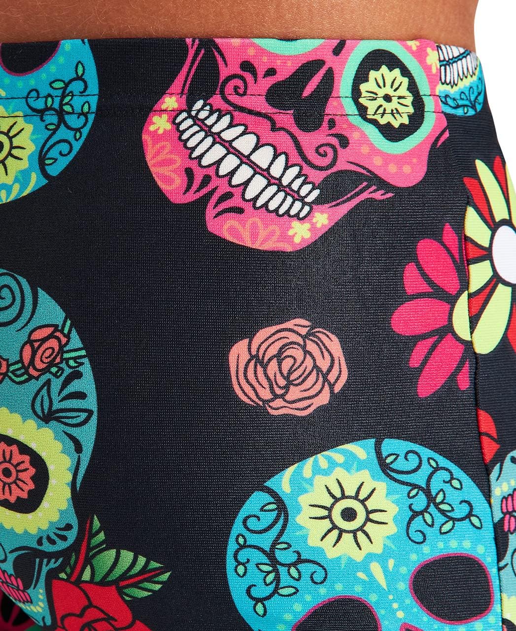 Arena B Crazy Skulls Carnival Jr Jammer Maillot de Bain Jammer Garçon (Lot de 1)