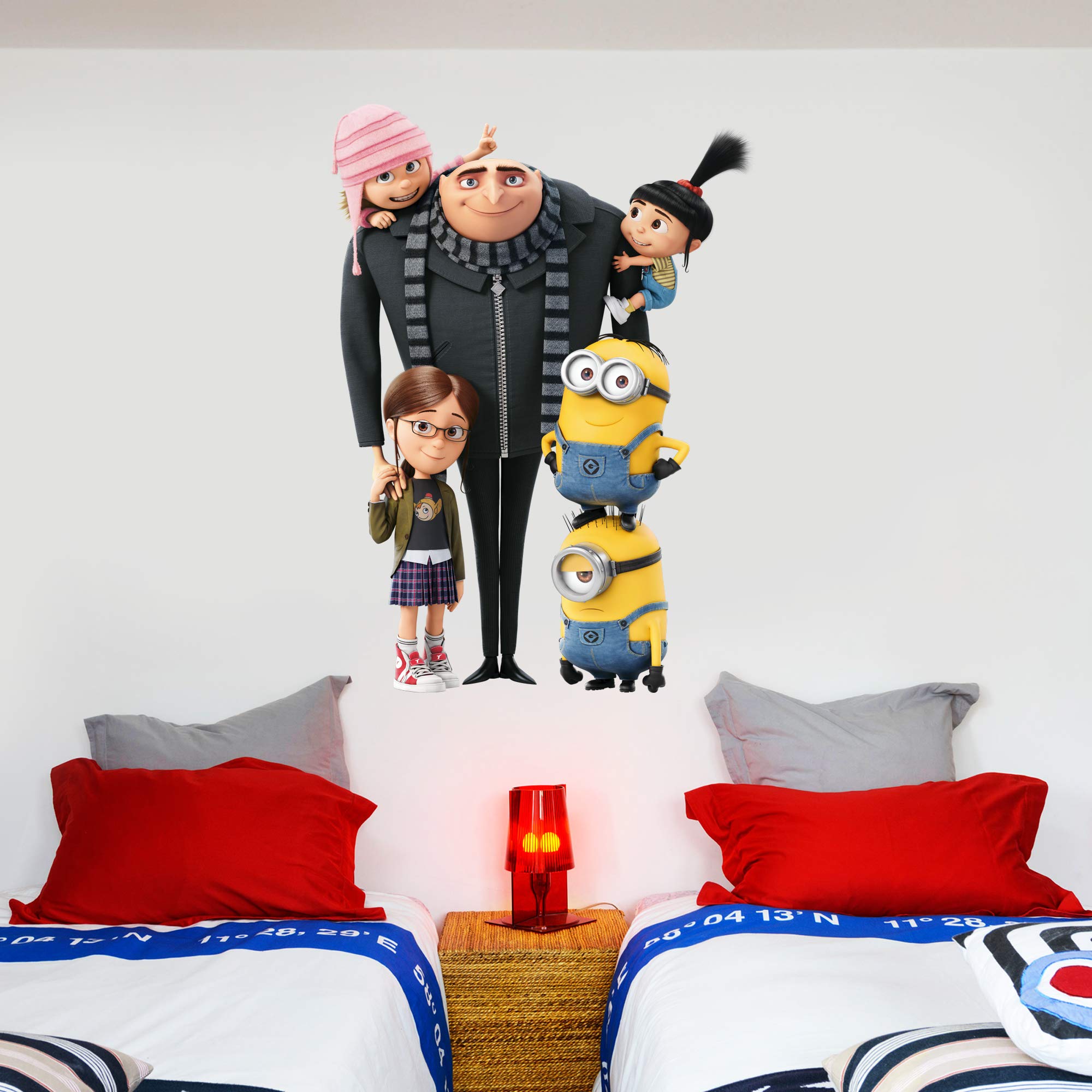Despicable Me - Gru & Family Wall Vinyl Art Decal Sticker Mural (60cm)