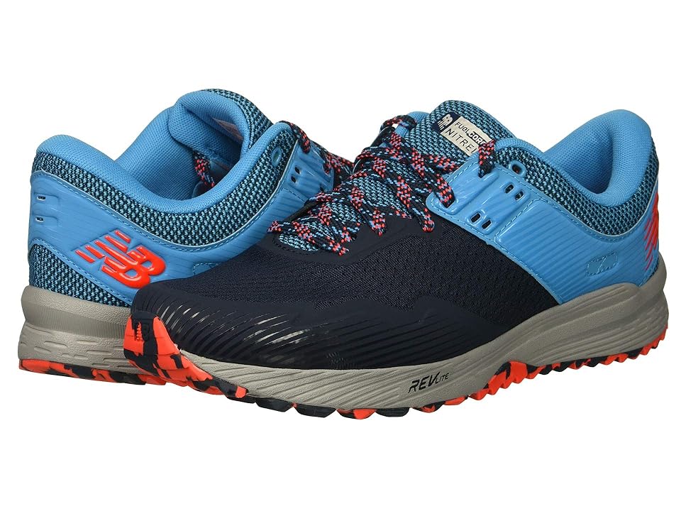 

New Balance Fuelcore Nitrel Trail v2 (Galaxy/Polaris/Flame) Men's Running Shoes, Black
