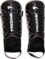 Caneleira Futebol Futsal Society Iron Com Tornozeleira - Preto - Par