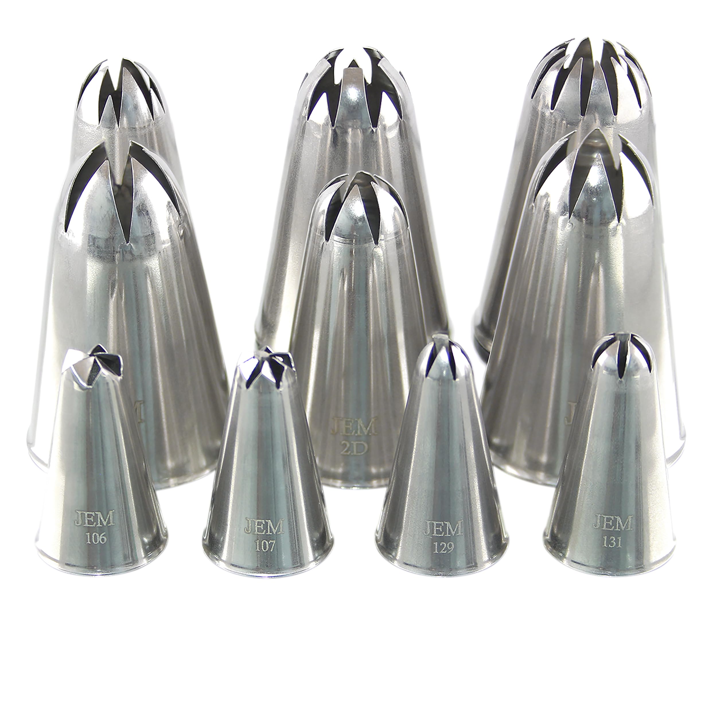 Amazon | ジェムnz131 Decorating Tipドロップ花ノズル、標準