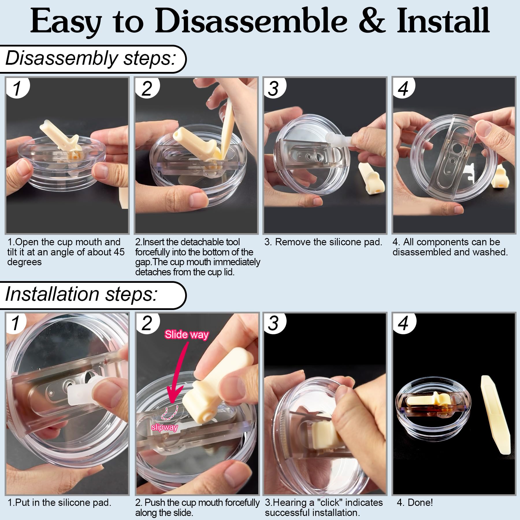 Ciieeo 2er Set Krugdeckel Aus Kunststoff - Wiederverwendbare Abdeckungen Für Wasserkrüge