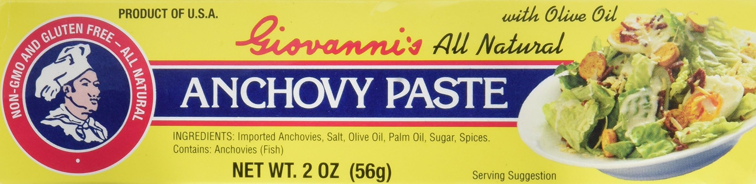 Cento Anchovy Paste 100 Italian Grocery & Gourmet Food