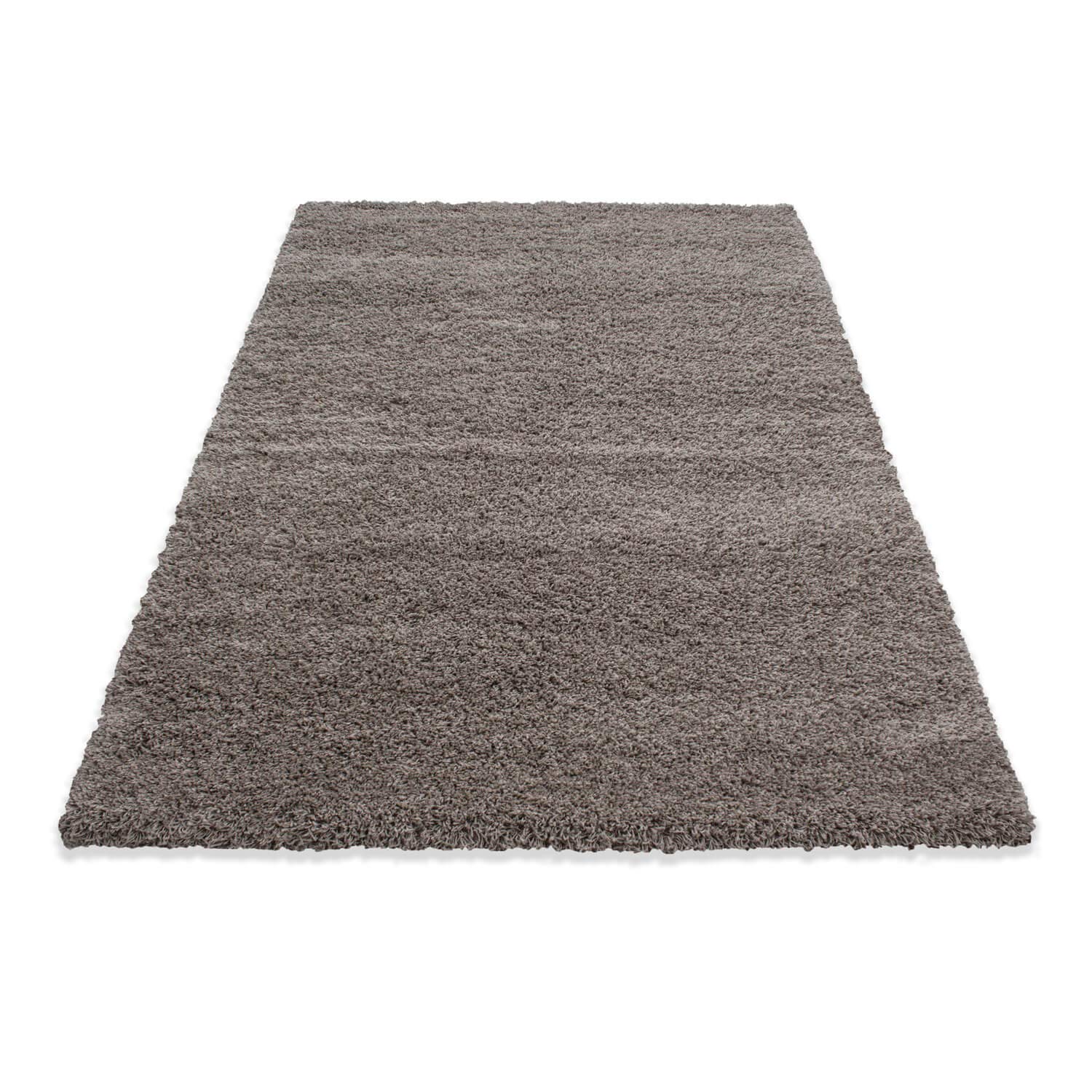 Ayyildiz Teppich - Tapis Shaggy uni pour Salon Duveteux, polypropylène, Beige, 240 x 340 cm