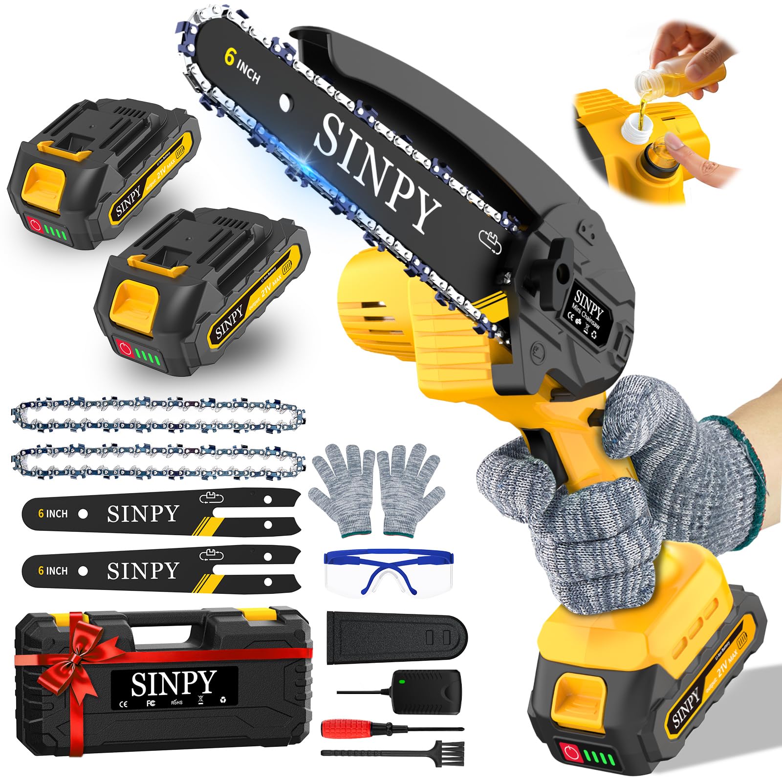 SINPY Mini Chainsaw