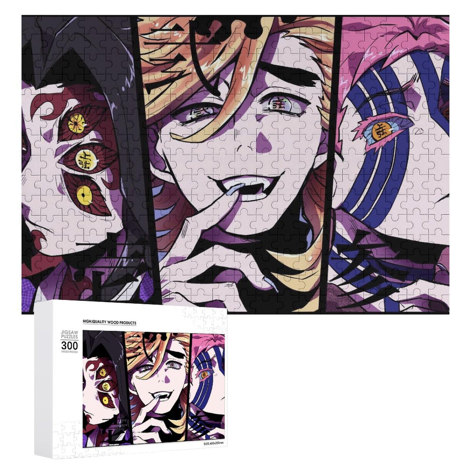 鬼滅の刃　黒死牟（こくしぼう）　額装品 アートパネル 鬼滅の刃 黒死牟（こくしぼう） ビジュアルアートパネル