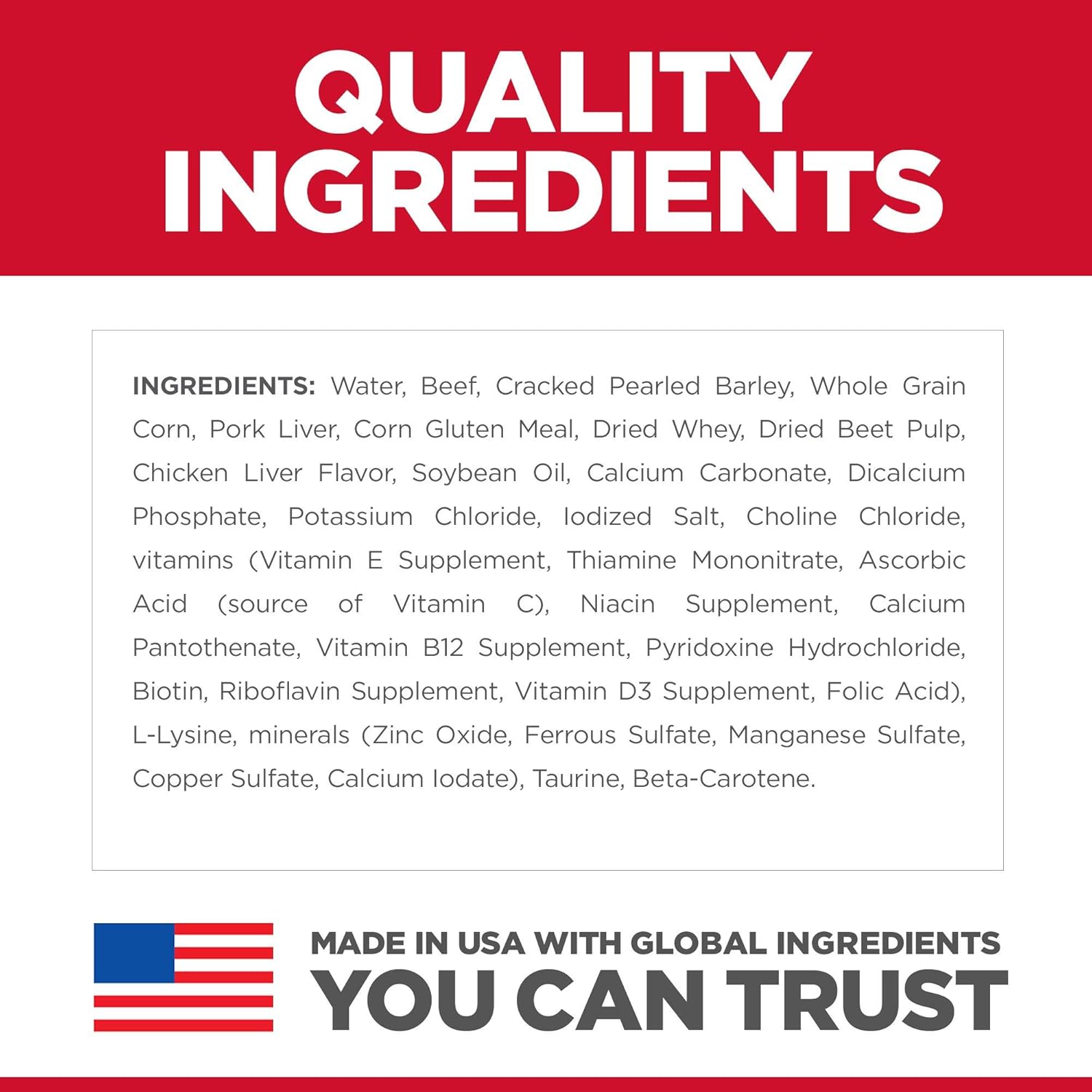 Hill's Science Diet Adult 7+ Wet Dog Food, Beef & Barley, 5.8 oz. Cans, 24-Pack