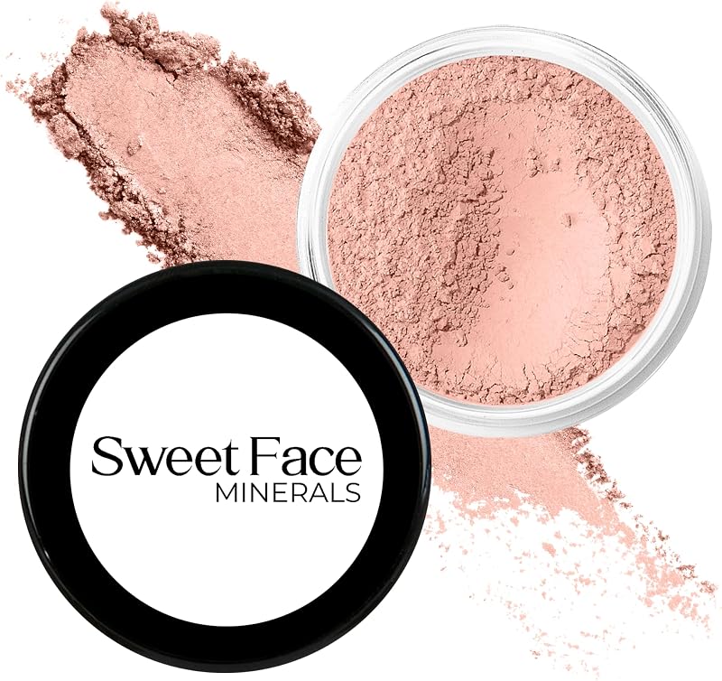 BLUSH (SWEET CHEEKS) Mineral Makeup Powder Bare Face Shadow Contour Rouge Highlight (20 gram Sifter Jar)