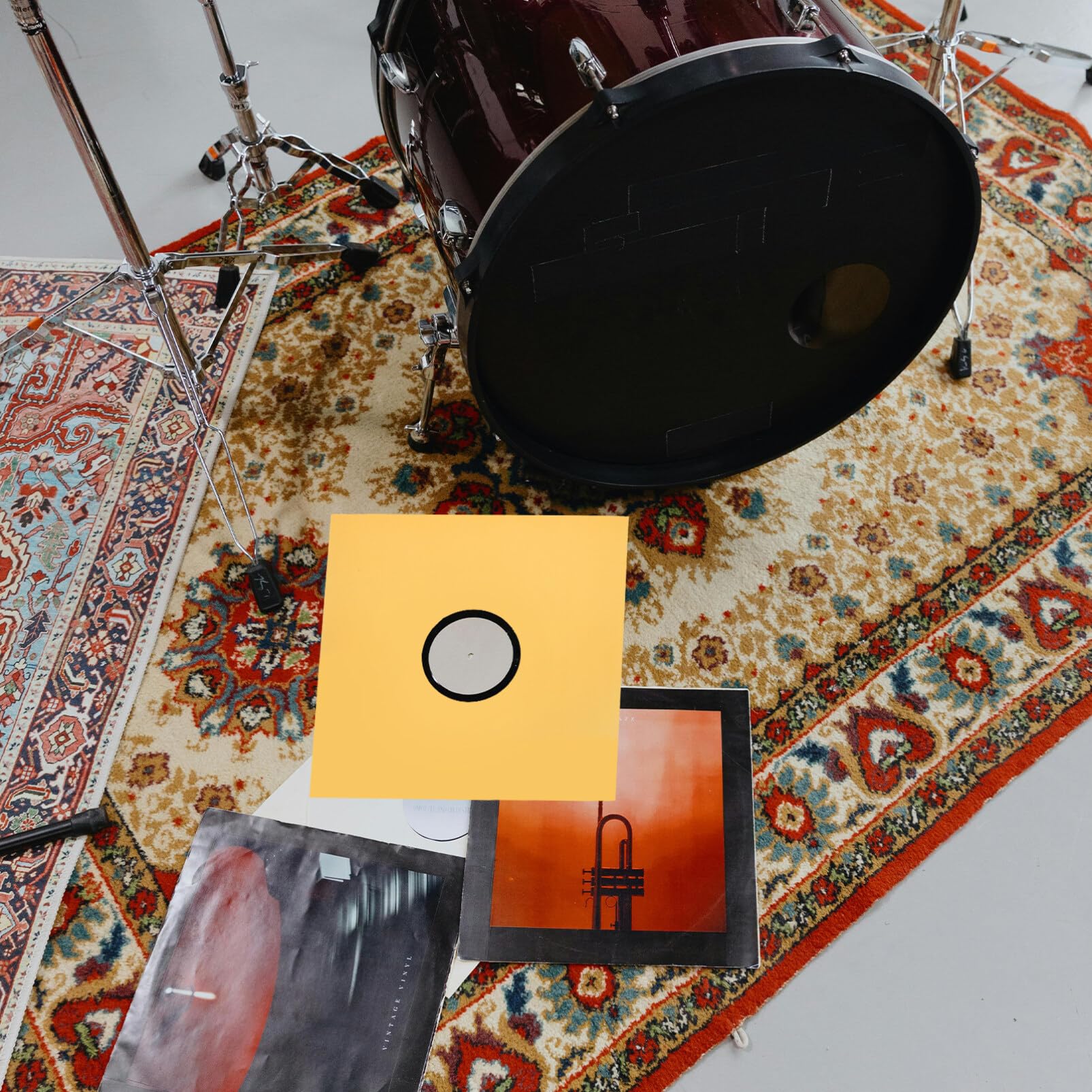 ibasenice 10stücke Schallplattenhüllen Für Vinyl Schallplatten Antistatische Stabile Und Schützende Außenhüllen Für Optimaler Schutz Und Präsentation Ihrer Schallplattensammlung