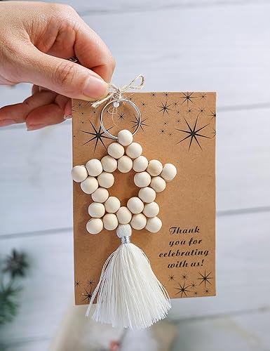 Miniatura 6 de Recuerdos de pentagrama con borlas (juego de 12), para recuerdos de boda, regalos de despedida de soltera para invitados, recuerdos de fiesta de