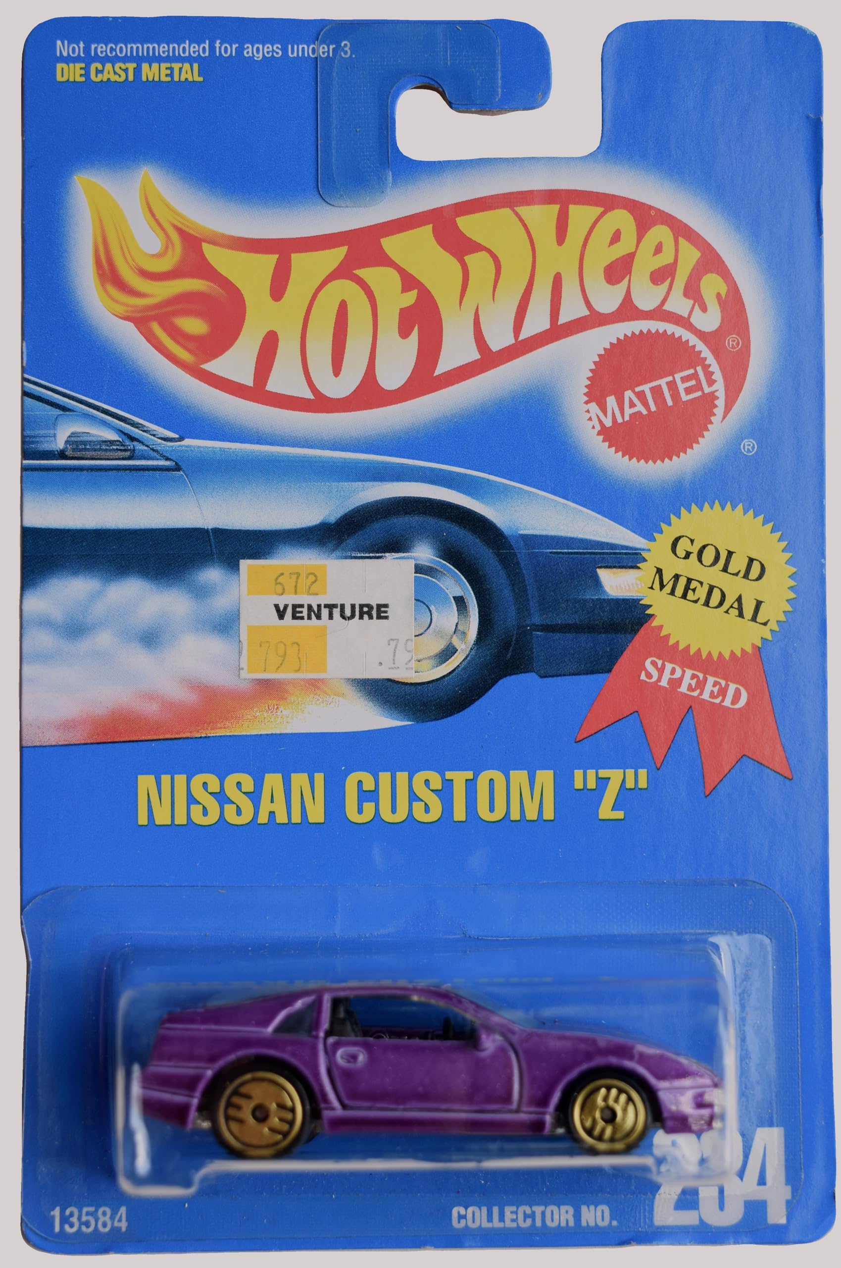 Amazon.com: Hot Wheels Nissan Custom Z, Purple #234 : Toys