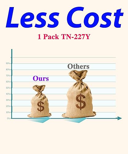 Miniatura 8 de COLOR PRINT Cartucho de tóner de repuesto compatible para impresora Brother TN227 amarillo TN-227 TN-227Y TN227Y para MFC-L3770CDW MFC-L3750CDW