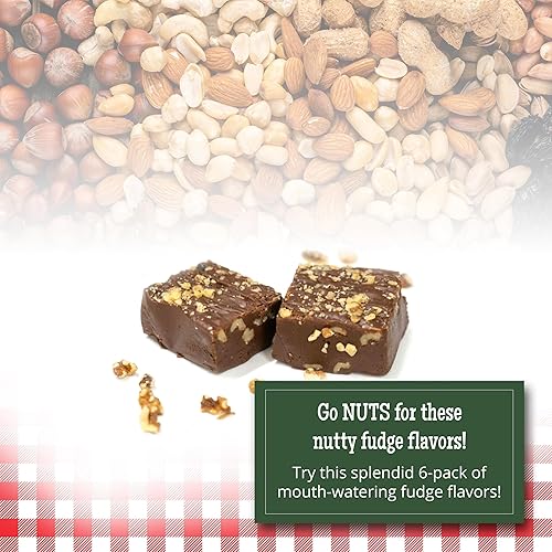 Miniatura 8 de Valley Fudge, caja de regalo para amantes del chocolate, dulce de azúcar artesanal fresco, mantequilla real, caramelo gourmet a granel, envuelto