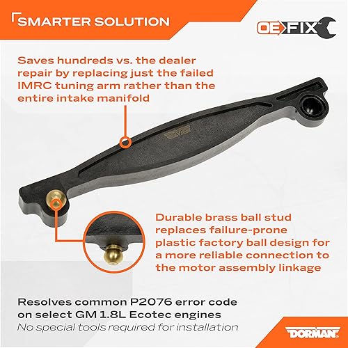 Miniatura 2 de Dorman 911-929A - Brazo de corredor de válvula de afinación del colector de admisión compatible con modelos Chevrolet seleccionados (OE FIX)