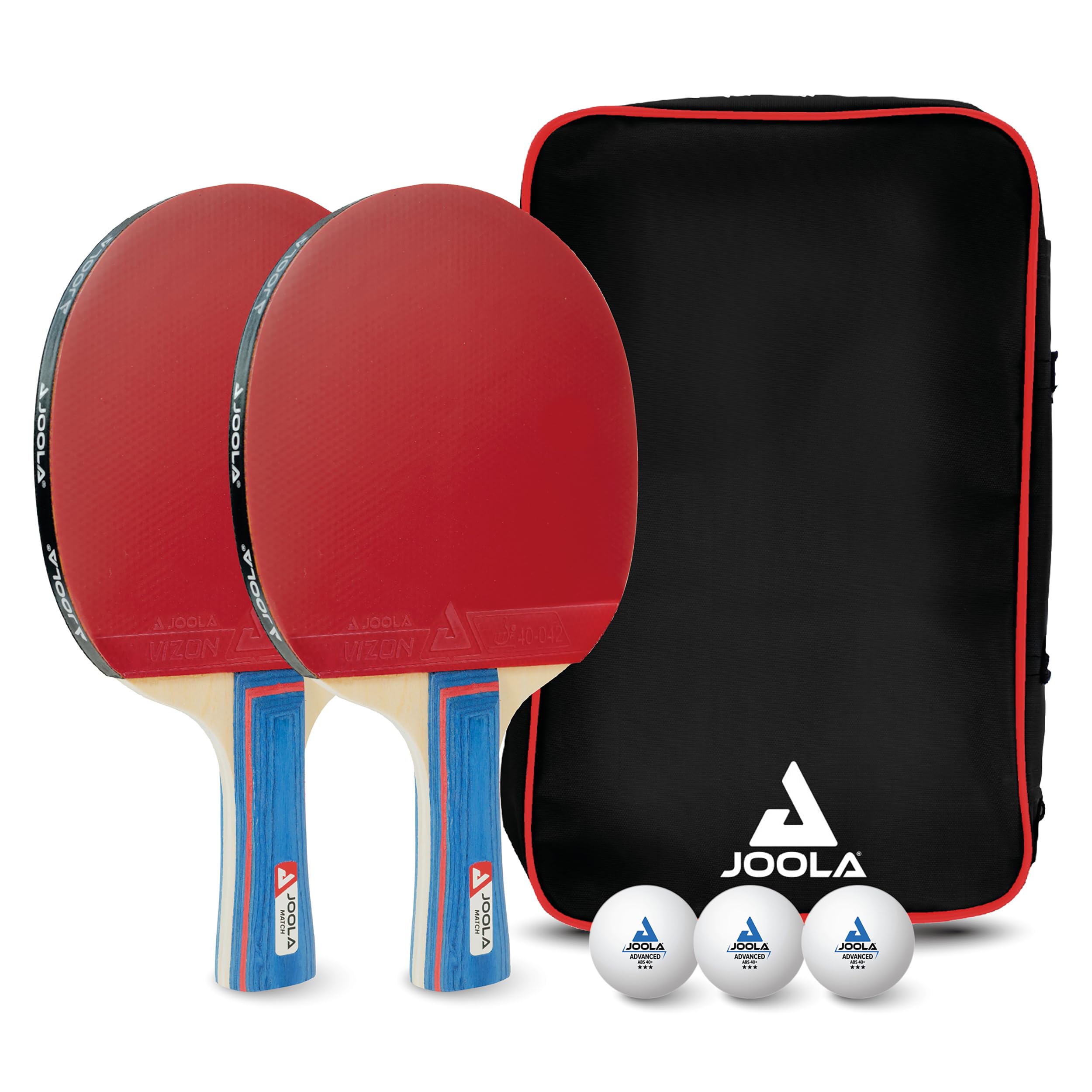 JOOLA Tafeltennis Set Spin - 2 tafeltennisbatjes 3