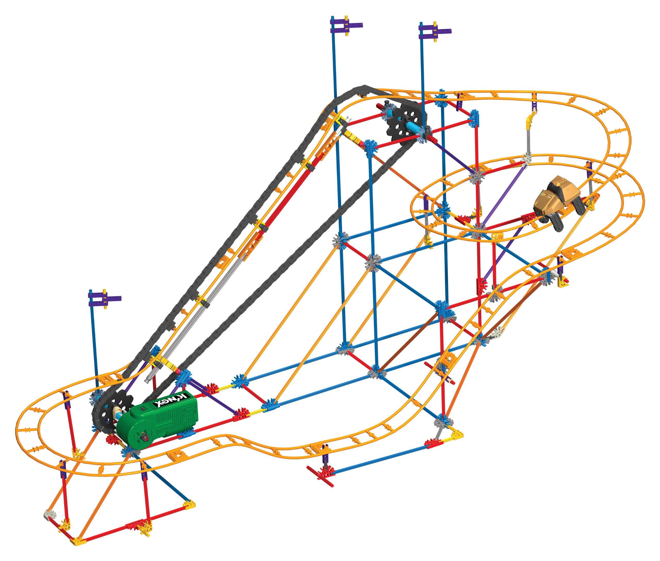 Amazon.co.jp: K'NEX Thrill Rides Phoenix Fury ジェットコースター