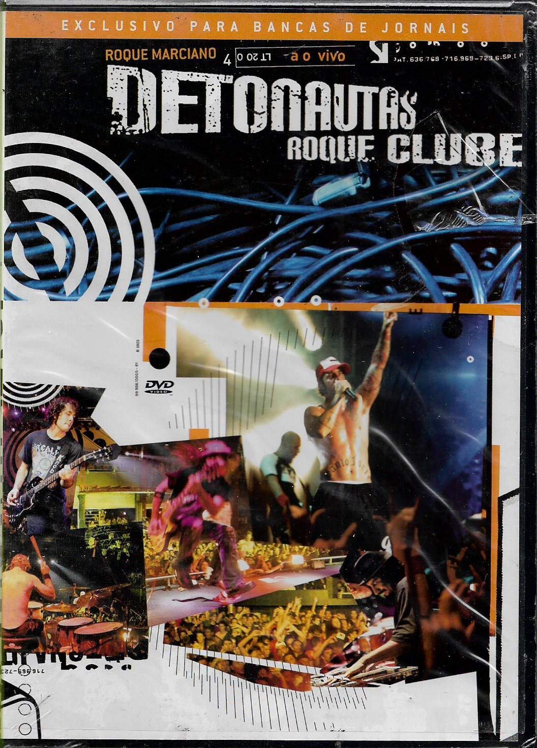 Detonautas Roque Clube - Dvd Ao Vivo - 2004 | Amazon.com.br