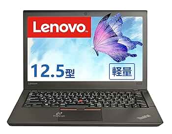 Lenovo ThinkPad X260　6世代 i5　8GB　SSD256 Amazon.com: Lenovo Thinkpad X260 Laptop Intel Core i5 2.40