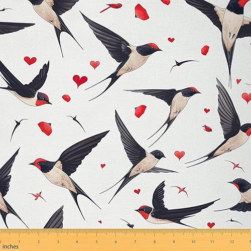 Miniatura 8 de Feelyou Tela de Flores Groovy por Yarda 5 Yardas Niños Tela de Tapicería Floral Retro para Sillas para Niños Niñas Adolescentes Flores Hippie 70S